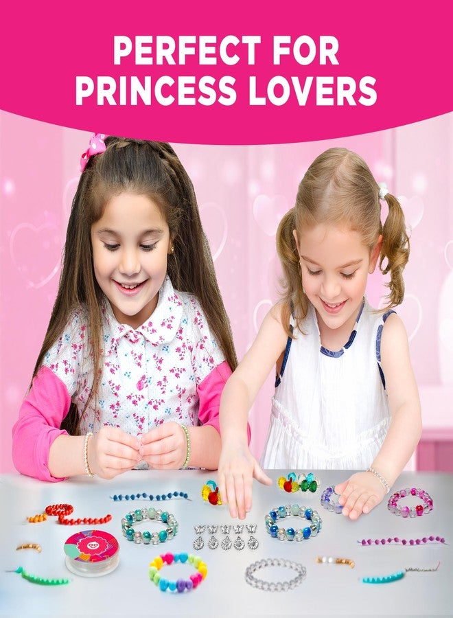EINSTEIN BOX Jewellery Making Kit | Toys & Games for Girls 7-14 Years with Beads & Charms | DIY Art & Craft & Bracelet Kit | Gift for Girls Age 8-12 | - Image 4